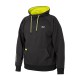 Matrix Minimal Black Marl Hoody Large