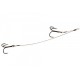 Fox Rage 49 Strand Double Stinger 10cm/5cm - Size 4/6 - 12 Kg