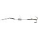 Fox Rage Ti Pro Harness Single 10 – 15 cm Single - Size 2 - 12 Gr