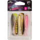 Fox Rage Slick Shad UV Mixed Colour Packs 9 cm