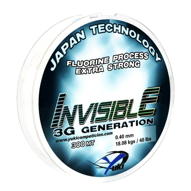 Yuki Invisible 3G Fluo Coated Nylon 0.165 mm