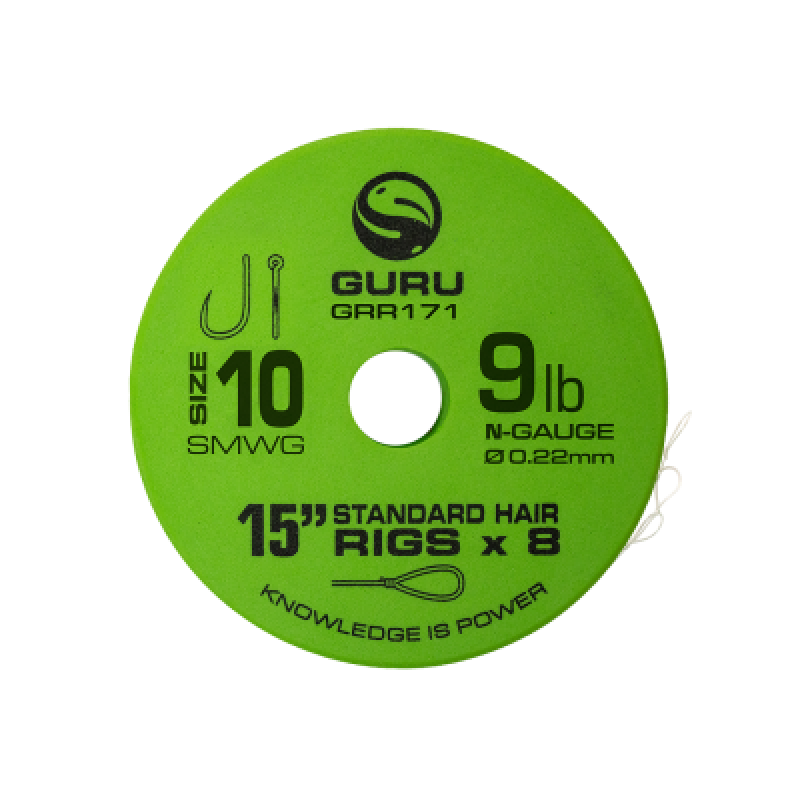 Guru SMWG Standard Hair Rigs 15'' Size 18
