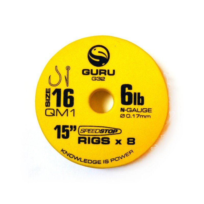 Guru QM1 Speed Stop Ready Rigs 15'' Size 12