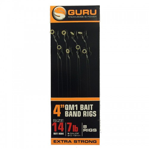 Guru QM1 Baid Band Ready Rigs 4'' Size 12 (0.22mm)