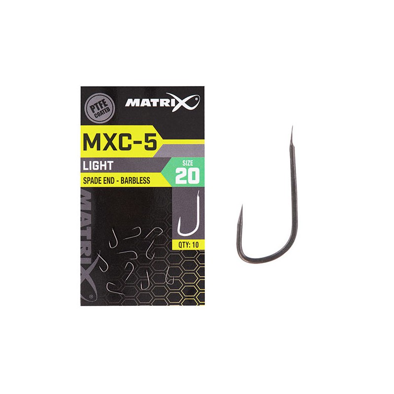Matrix MXC-5 Light Spade End Barbless Size 20