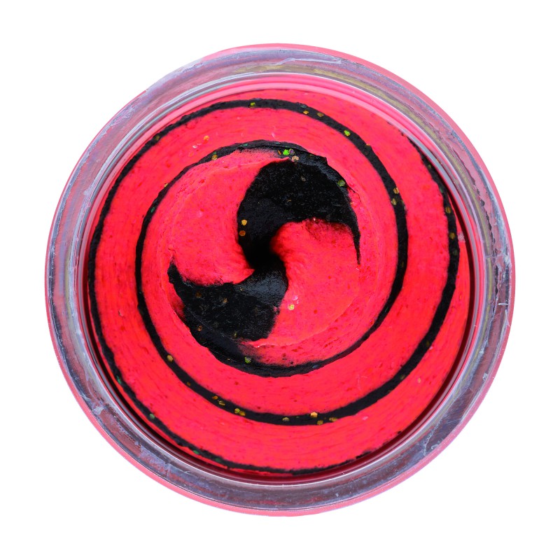 Berkley Powerbait – Troutbait Glitter Anise Black - Fluo Red