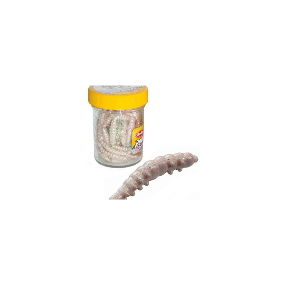 Berkley White Scales Powerbait Honey Worm kopen - De goedkoopste in NL!