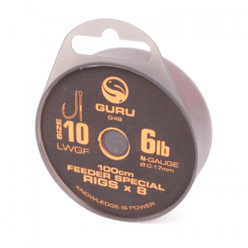 Guru LWGF Feeder Special Rig Size 18 (0.13mm)