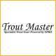 Trout Master INCY Inline Spin Spoon Black N White 3 Gr