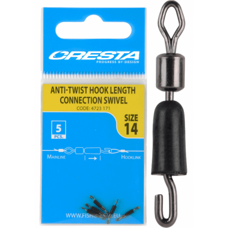 Cresta Hook Length Connection Swivel Size 14