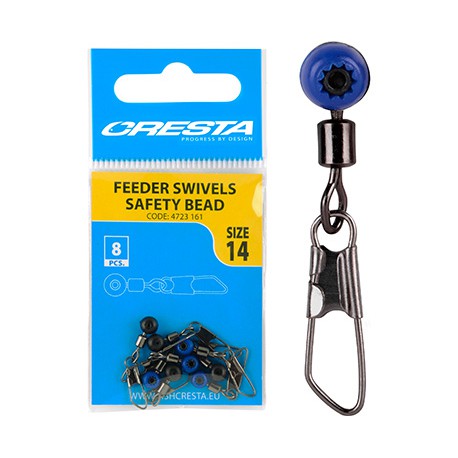 Cresta Feeder Swivel Safety Bead Size 14