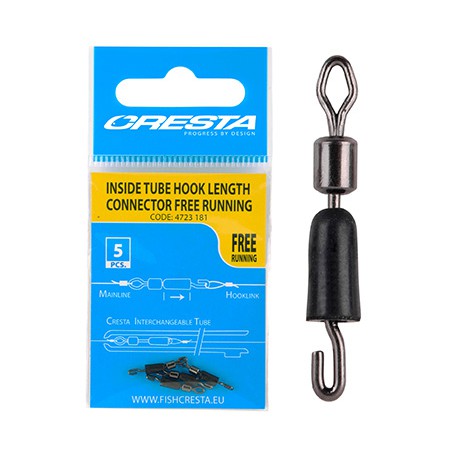 Cresta Inside Tube Hook Length Connection Swivel Size 10