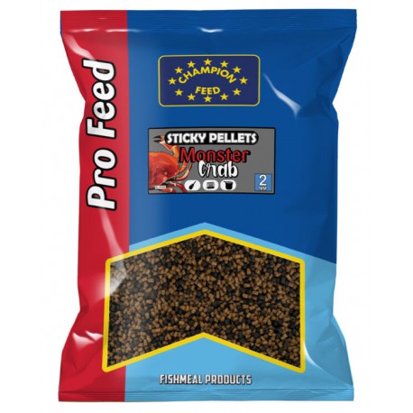 Champion Feed 2 mm Monster Crab Sticky Pellets