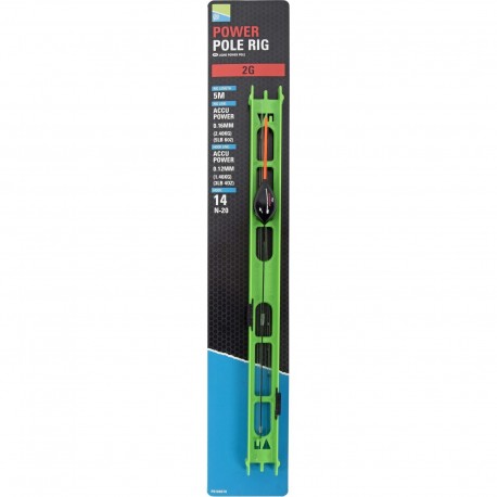 Preston 1.00 Gr Power Pole Rig 0.16 mm Size 16