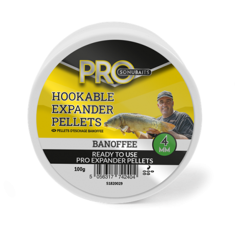 Sonubaits PRO Hookable Banoffee 4 mm Expander Pellets