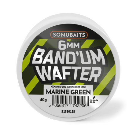 Sonubaits Marine Green 6mm Band' Um Wafter