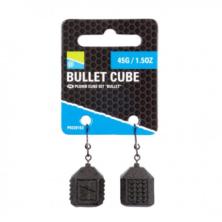 Preston 15 gr Bullet Cube Leads