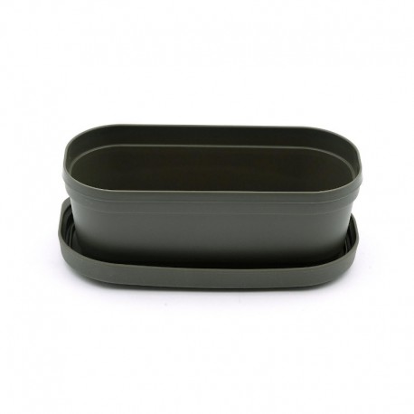 Guru Bait Box Solid Lid 1.1 Pint - 0.62 Liter Green