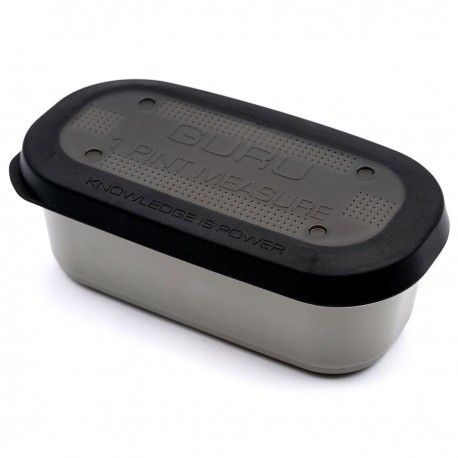 Guru Conti Bait Box 1.1 Pint - 0.62 Liter Grey