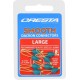 Cresta Size Large Smooth Dacron Connectors