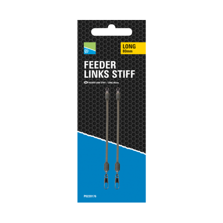 Preston Feeder Links Stiff Long 80 mm