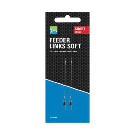 Preston Feeder Links Soft short 55 mm