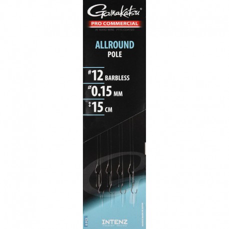 Cresta 15 cm Allround Pole Rigs Size 16 PRO Commercial Barbless