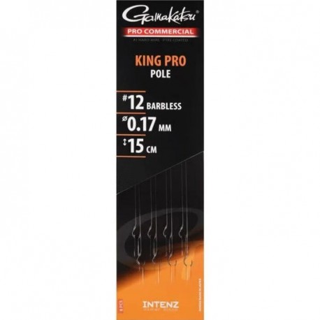 Cresta 15 cm King Pro Pole Rigs Size 16 PRO Commercial Barbless
