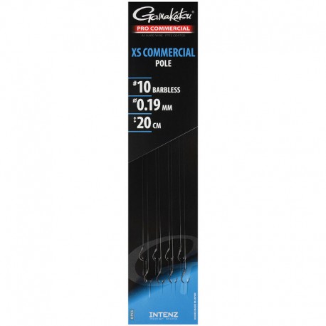 Cresta 20 cm XS Commercial Pole Rigs Size 12 PRO Commercial Barbless