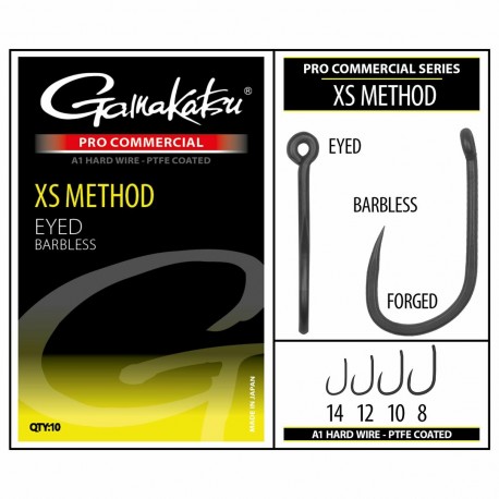 Cresta Size 14 XS Method Eyed PRO Commercial Barbless Hook