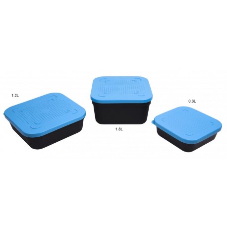 Cresta 0.6 Liter Maggot Box Square (deksel met gaatjes)