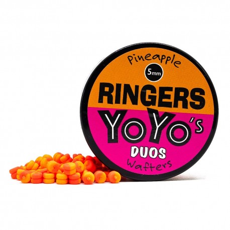 Ringers 5 mm YOYO's Duos Pineapple Orange - Pink Wafters