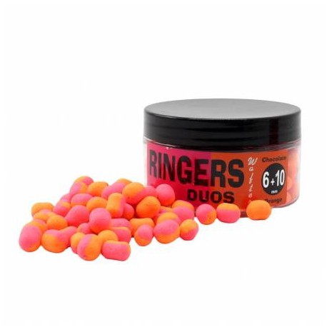 Ringers 6-10 mm Duo's Chocolate Yellow - Pink Wafters