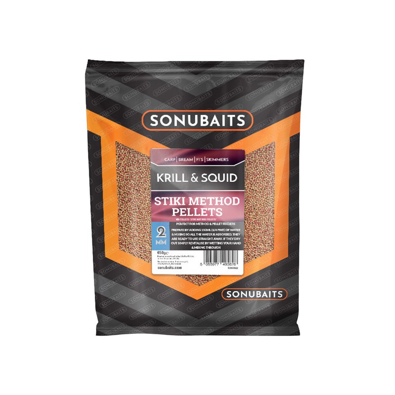 Sonubaits Krill & Squid Stiki Method Pellet 2 mm