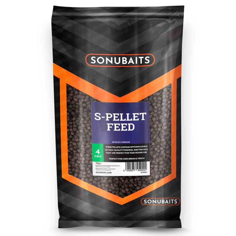 Sonubaits S-Pellet Feed 4 mm