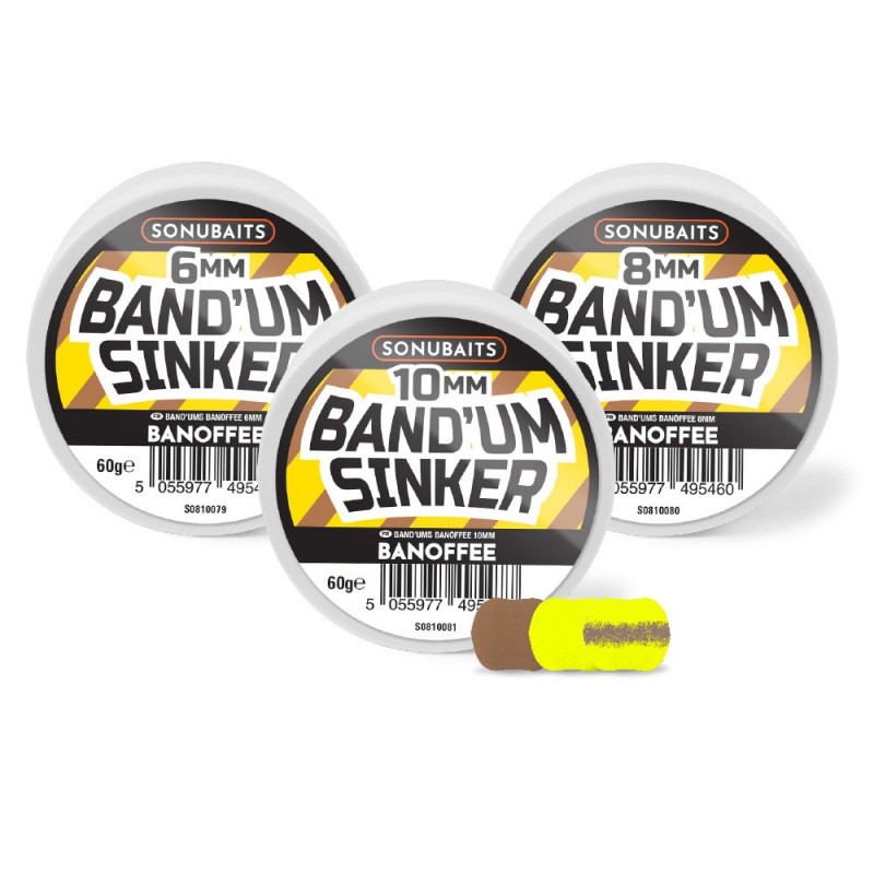 Sonubaits Band' Um Sinker Banoffee 6 mm