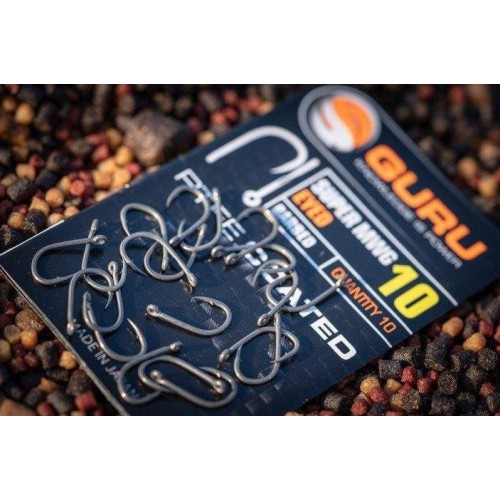 Guru Super MWG Eyed Size 10 Barbed Hook