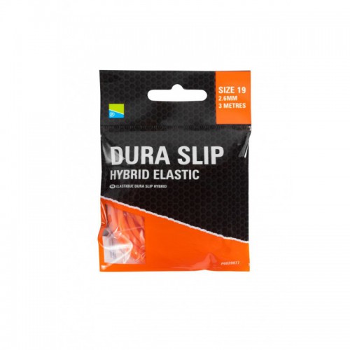Preston Dura Slip Hybrid Elastic Size 19 Orange