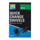 Preston Quick Change Swivels Medium