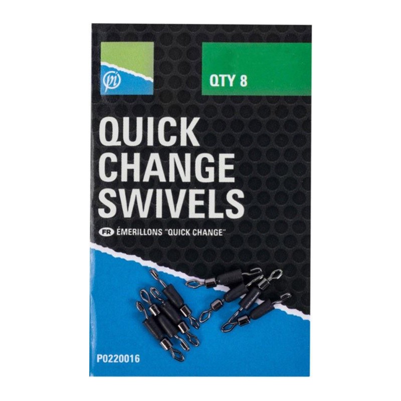 Preston Quick Change Swivels Medium