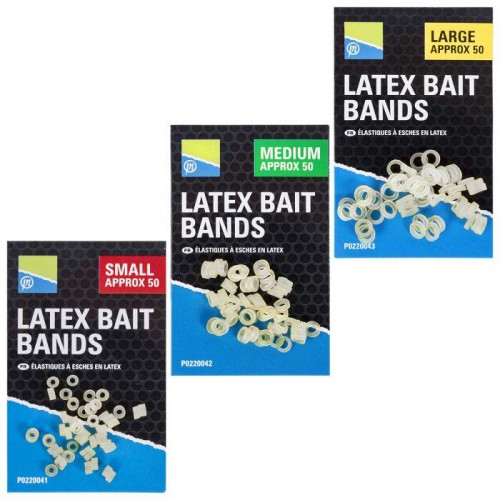 Preston Latex Bait Bands Large