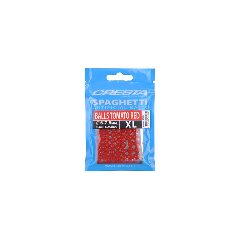 Cresta Spaghetti Balls Tomato Red XL