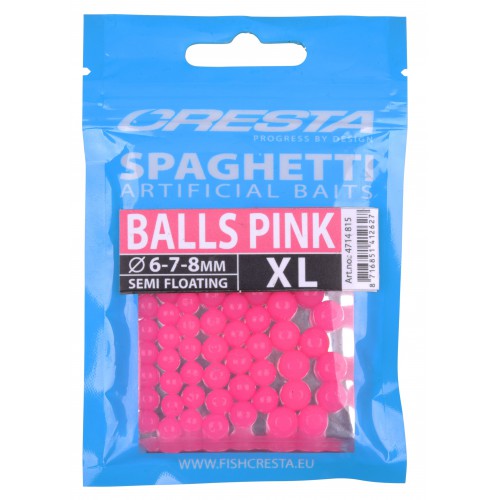 Cresta XL Balls Fluo Pink Spaghetti