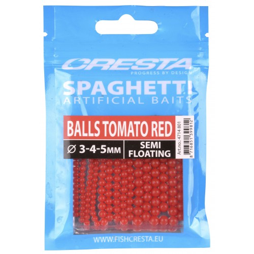 Cresta Balls Tomato Red Spaghetti