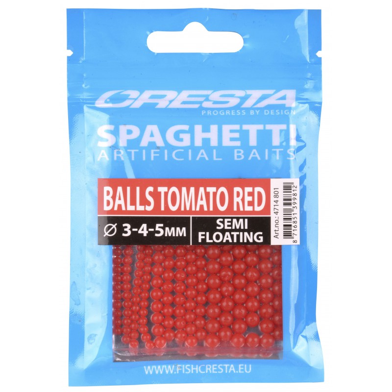 Cresta Spaghetti Balls Tomato Red