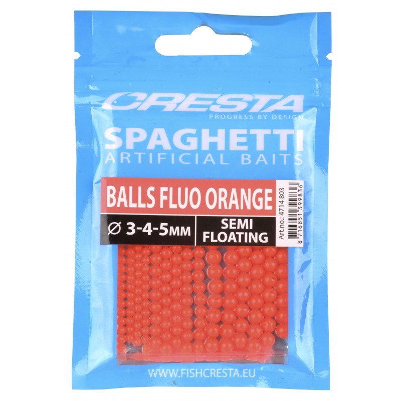 Cresta Spaghetti Balls Fluo Orange