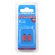 Cresta Soft Cap Hollow Connectors Large Red