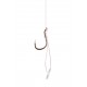 Cresta Pellet Waggler Rig With Baid Bands Barbless 37"/95 cm - Size 12