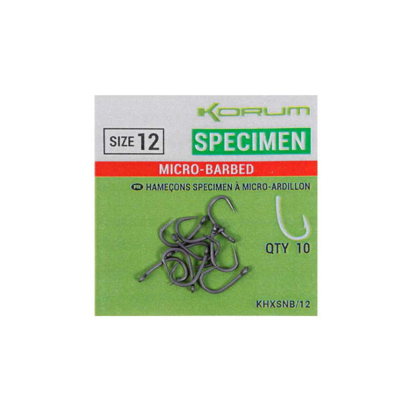 Korum Xpert Specimen Micro Barbed Hook Size 16